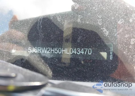 2017 Honda Cr-V Ex z USA, uszkodzony, nr VIN 5J6RW2H50HL043470